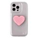 Чохол Love Crystal Case для iPhone 14 PRO Pink