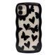 Чохол Black Wavy Case для iPhone 7 Plus | 8 Plus Butterfly - ash-mobile.com.ua - фото 1