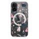 Чехол прозрачный Print Halloween with MagSafe для iPhone 17 Potion Pink