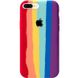 Чохол Rainbow Case для iPhone 7 Plus | 8 Plus Red/Purple