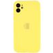 Чохол Silicone Case Full + Camera для iPhone 11 Canary Yellow