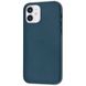Чохол Leather Case with MagSafe для iPhone 12 MINI Baltic Blue