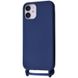 Чехол WAVE Lanyard Case для iPhone 12 MINI Blue Cobalt
