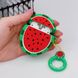 Чехол 3D для AirPods 1 | 2 Smile Fruits Watermellon