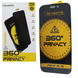 Захисне скло антишпигун Privacy NeMinute для iPhone 15 Black - ash-mobile.com.ua - фото 1
