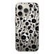 Чохол прозорий Print Flower with MagSafe для iPhone 17 PRO Floral Black