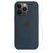 Чохол Silicone Case Full OEM+MagSafe для iPhone 13 PRO Abyss Blue