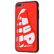 Чехол Sneakers Brand Case (TPU) для iPhone 7 Plus | 8 Plus Кроссовок Red-White