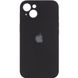 Чехол Silicone Case Full + Camera для iPhone 14 Plus Black