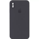 Чехол Silicone Case FULL+Camera Square для iPhone XS MAX Charcoal Gray купить