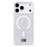 Чехол Bling World Grainy Diamonds with MagSafe для iPhone 17 PRO White