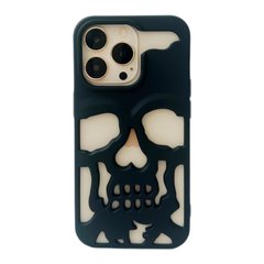 Чехол Skull Case для iPhone 14 PRO MAX Black - ash-mobile.com.ua - фото 1