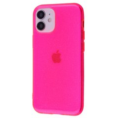 Чохол Crystal color Silicone Case для iPhone 12 MINI Magenta купити
