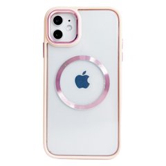 Чехол Matte Frame MagSafe для iPhone 12 | 12 PRO Rose Gold купить