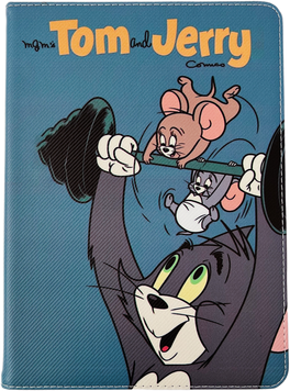 Чохол Slim Case для iPad iPad Air 4 | 5 10.9" ( 2020 | 2022 ) | Pro 11" ( 2018 - 2022 ) Tom and Jerry Strong Blue - ash-mobile.com.ua - фото 1