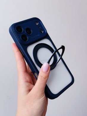 Чохол Nofelet Optic Ring with MagSafe для iPhone 16 PRO Black - ash-mobile.com.ua - фото 3
