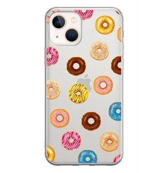 Чохол прозорий Print SUMMER для iPhone 13 MINI Donut - ash-mobile.com.ua - фото 1