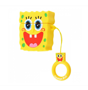 Чохол 3D для AirPods 1 | 2 Sponge Bob - ash-mobile.com.ua - фото 1