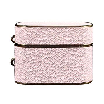 Чехол PC Leather Case для AirPods PRO 2 Pink - ash-mobile.com.ua - фото 1