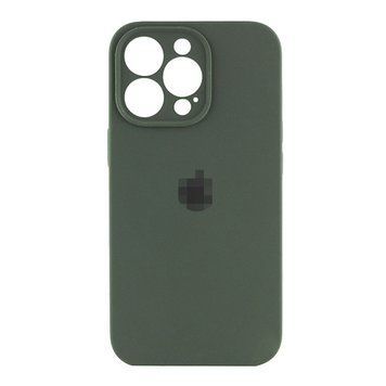 Чохол Silicone Case Full + Camera для iPhone 15 PRO Cyprus Green - ash-mobile.com.ua - фото 1