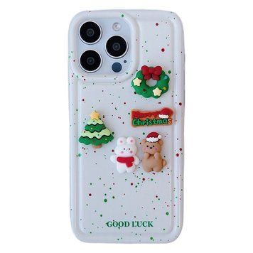 Чохол Good Christmas Case для iPhone 15 PRO MAX Bear/Rabbit - ash-mobile.com.ua - фото 1