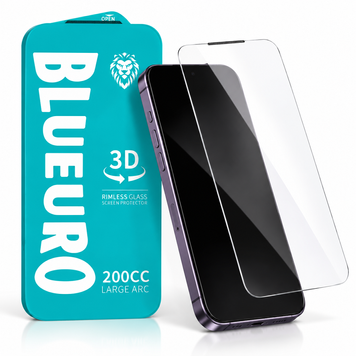 Захисне скло 3D BLUEURO Rimless Glass (безрамкове) для iPhone 15 PRO MAX Black - ash-mobile.com.ua - фото 1