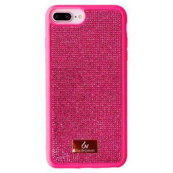 Чехол Bling World Grainy Diamonds для iPhone 7 Plus | 8 Plus Cтразы Pink - ash-mobile.com.ua - фото 1