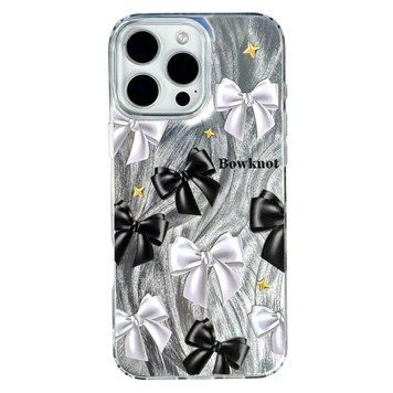 Чохол Nacre Design для iPhone 11 PRO MAX Bows Black White OC - ash-mobile.com.ua - фото 1