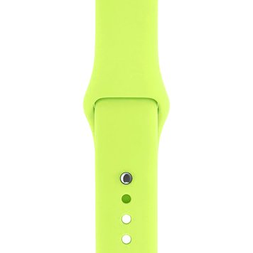 Ремінець Silicone Sport Band для Apple Watch 38mm | 40mm | 41mm Lime green розмір S - ash-mobile.com.ua - фото 1