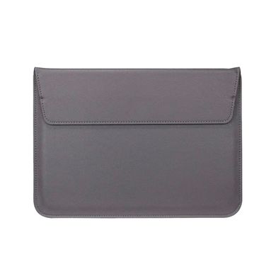 Шкіряний конверт Leather PU для MacBook 13.3 Grey купити