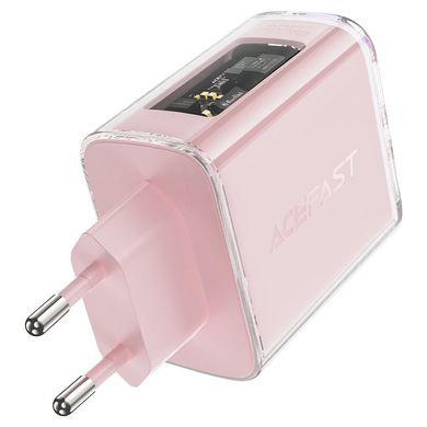 СЗУ Acefast A45 Exploration series PD65W GaN (2Type-C + USB) Cherry blossom - ash-mobile.com.ua - фото 2