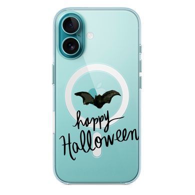 Чохол прозорий Print Halloween with MagSafe для iPhone 17 Air Happy Halloween
