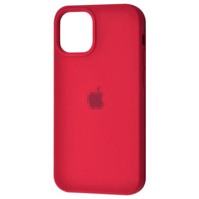 Чохол Silicone Case Full для iPhone 12 MINI Rose Red купити