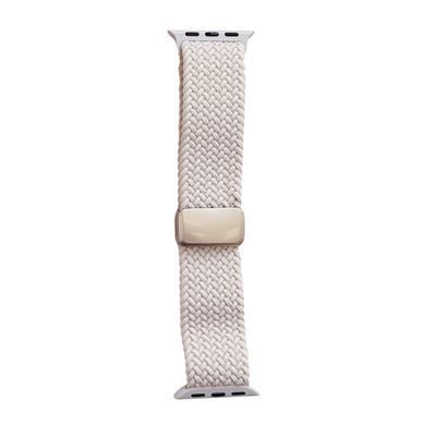 Ремінець Braided Magnetic для Apple Watch 42mm | 44mm | 45mm | 46mm | 49mm Antique White