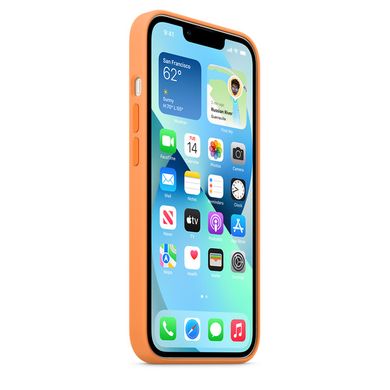 Чехол Silicone Case Full OEM для iPhone 13 MINI Marigold