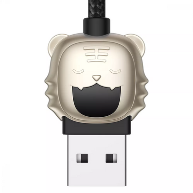 Кабель Baseus Year of the Tiger 3 in 1 USB (Micro USB+Lightning+Type-C) 3.5A (1.2m) Black купить
