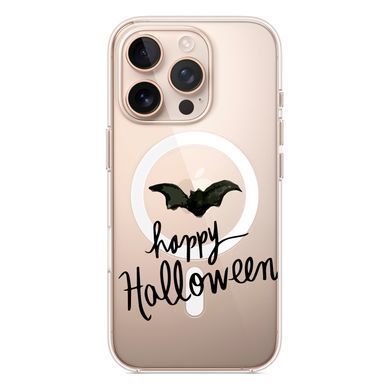 Чехол прозрачный Print Halloween with MagSafe для iPhone 16e | 17e Happy Halloween - ash-mobile.com.ua - фото 5