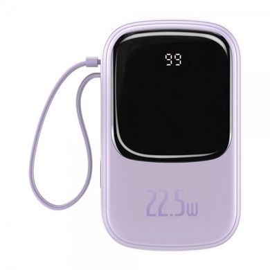 Портативна Батарея Baseus Q Pow Digital Display 22,5W 20000mAh Purple купити