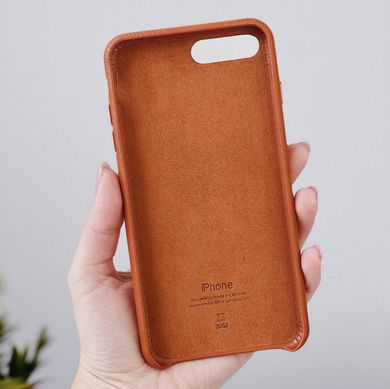 Чохол Leather Case GOOD для iPhone X | XS Saddle Brown купити