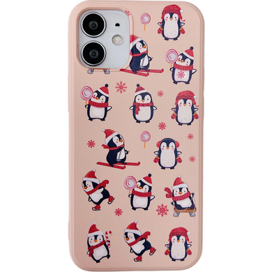 Чехол WAVE Fancy Case для iPhone 12 MINI Penguin Pink Sand - ash-mobile.com.ua - фото 1