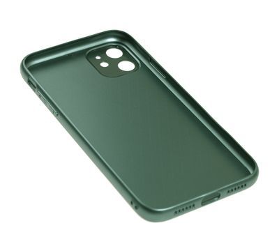 Чохол Glass ЛВ для iPhone 12 MINI Forest Green купити