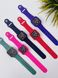 Ремінець Silicone Full Band для Apple Watch 41 mm Electrik Pink