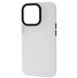 Чехол Shadow Matte Metal Buttons для iPhone 13 MINI White