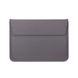 Кожаный конверт Leather PU для MacBook 13.3 Grey