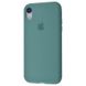 Чохол Silicone Case Full для iPhone XR Pine Green купити