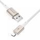 Кабель Proove Dense Metal USB to Micro USB 2.4A (1m) Black