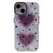 Чехол Nacre Design для iPhone 16 PRO Hearts Silver/Purple - ash-mobile.com.ua - фото 1