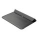 Кожаный конверт Leather PU для MacBook 13.3 Grey