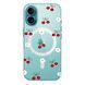 Чехол прозрачный Print Cherry Land with MagSafe для iPhone 17 Small Cherry
