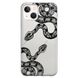 Чехол прозрачный Print Snake для iPhone 14 Python